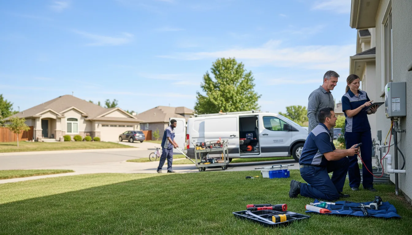 Tankless water heater service in Shasta, CA